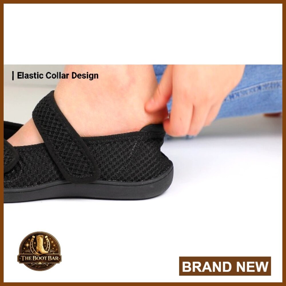 Wide Width Adjustable Strap Barefoot Walking Shoe… - image 7